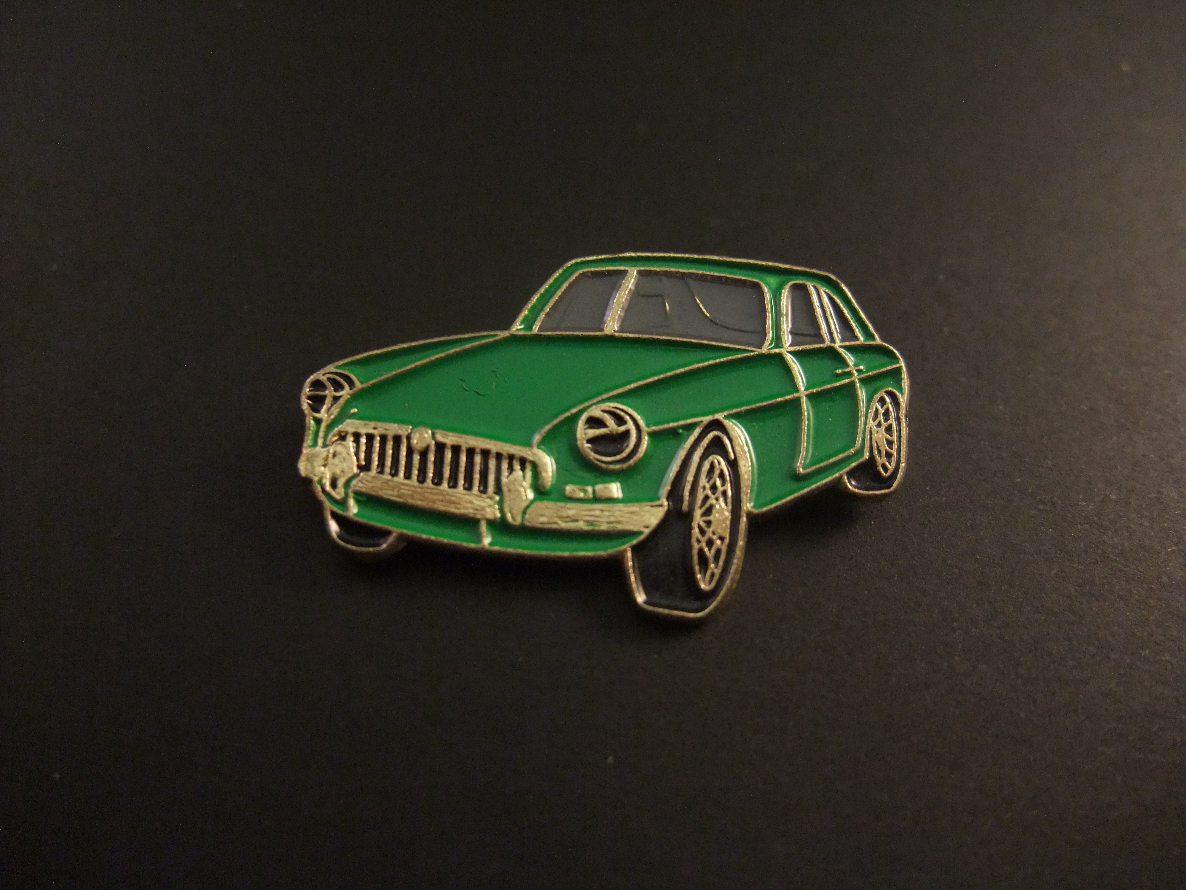 MG MGB roadster oldtimer sportwagen groen